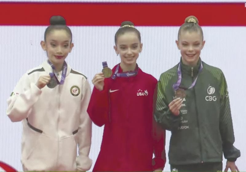 ¡SUMAN OTRA MEDALLA! - SOFÍA RUIZ GIMNASTA VERACRUZANA!