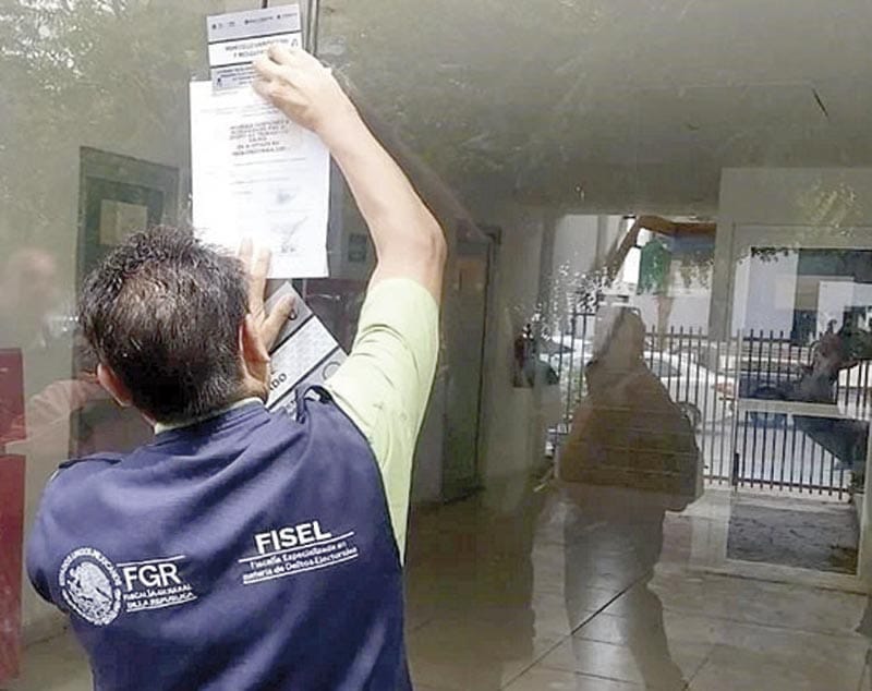 ¡ARRANCAN BLINDAJE ELECTORAL: SELLAN OFICINAS Y VEHÍCULOS!