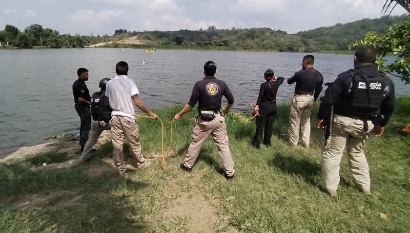 ¡OBRERO SE METIÓ A NADAR A LA LAGUNA Y MURIÓ AHOGADO!