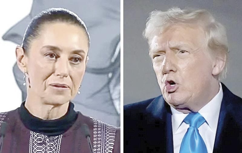 ¡PRESIONA TRUMP A SHEINBAUM SOBRE PARTICIPACIÓN MILITAR DE ESTADOS UNIDOS: WSJ!