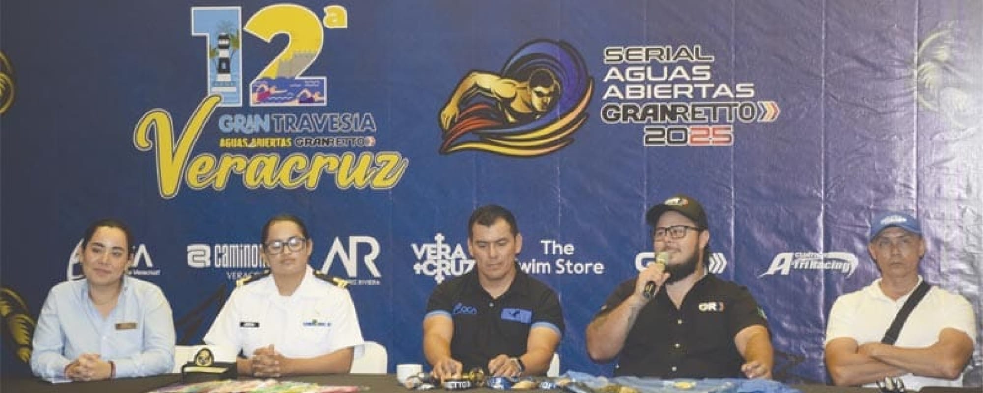 PRESENTARON GRAN TRAVESÍA AGUAS ABIERTAS VERACRUZ!