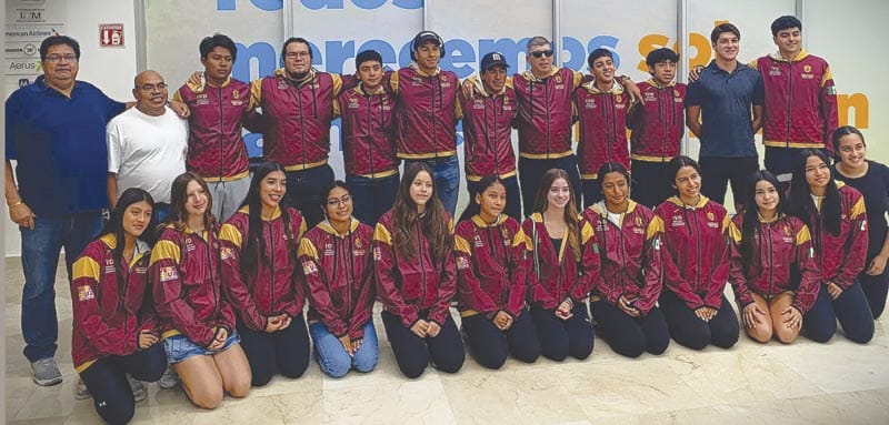 ¡GRAN EQUIPO DE NATACIÓN PARA OLIMPIADA NACIONAL!