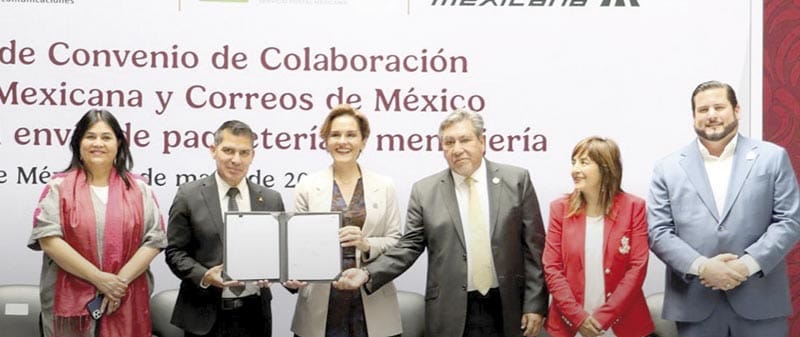 ¡VUELA CORREOS DE MÉXICO CON LA AEROLÍNEA MEXICANA!