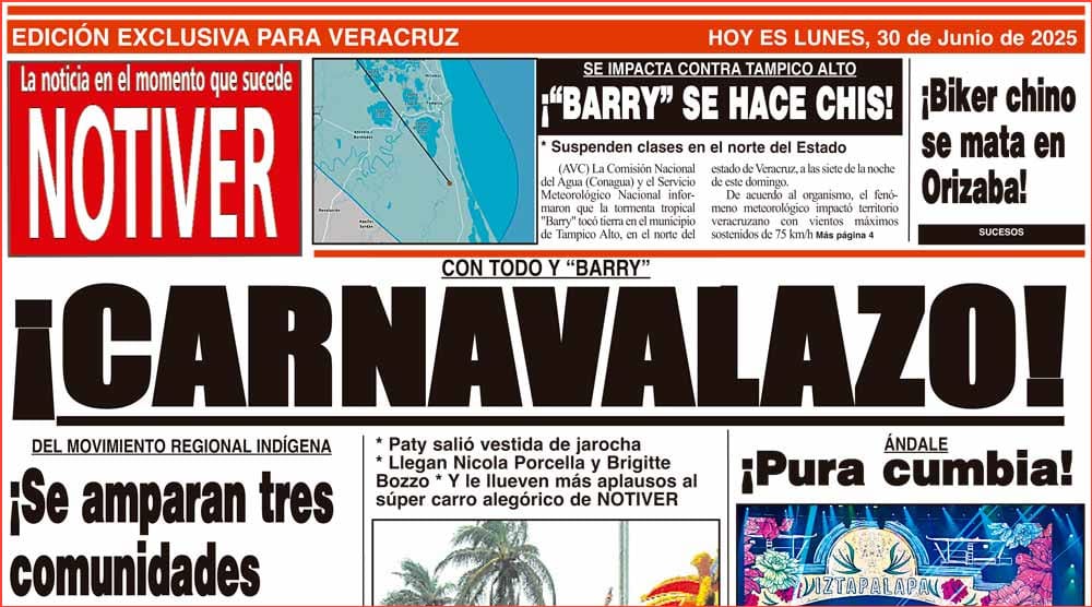 LA PORTADA - LUNES 30 DE JUNIO 2025