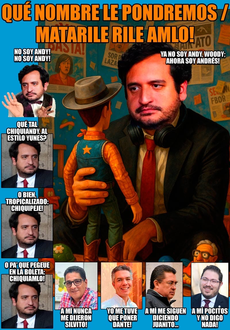 NOTI-MEME | - QUÉ NOMBRE LE PONDREMOS / MATERILE RILE AMLO!