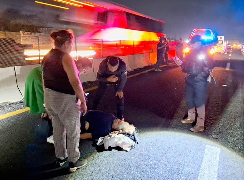 ¡MAESTRA HERIDA EN APARATOSA VOLCADURA!