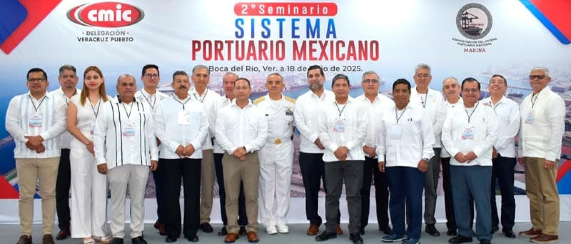 ¡LES DAN SEMINARIO PORTUARIO!