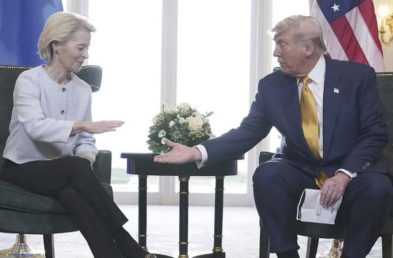 ¡TRUMP Y LA UNIÓN EUROPEA EVITAN GUERRA COMERCIAL! - ASÍ ES SU ACUERDO SOBRE ARANCELES