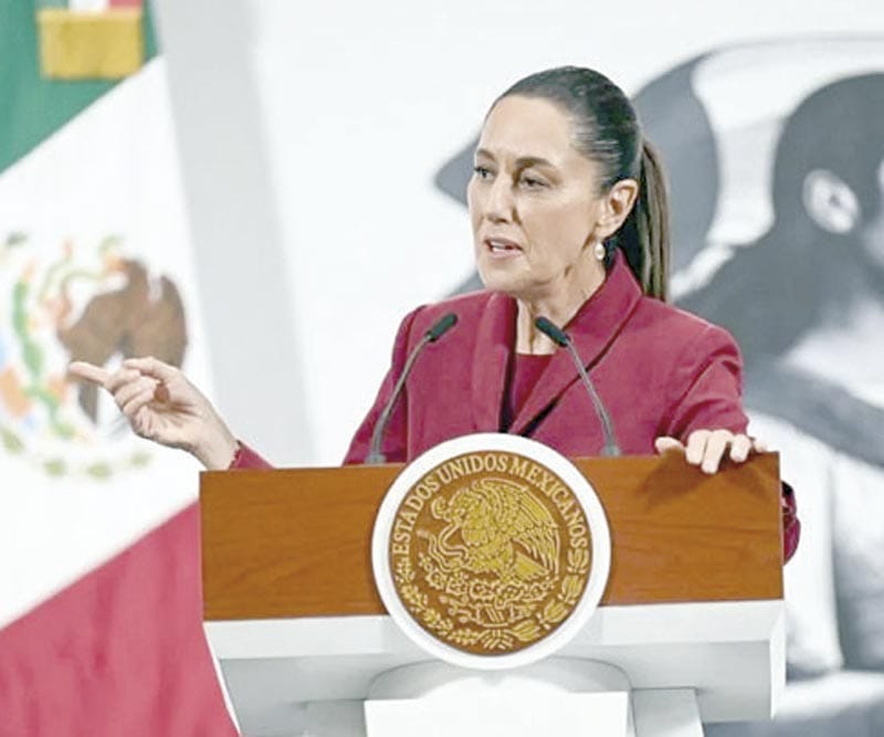 ¡SHEINBAUM HACE UN LLAMADO A EU PARA FRENAR EL TRÁFICO DE ARMAS HACIA MÉXICO!