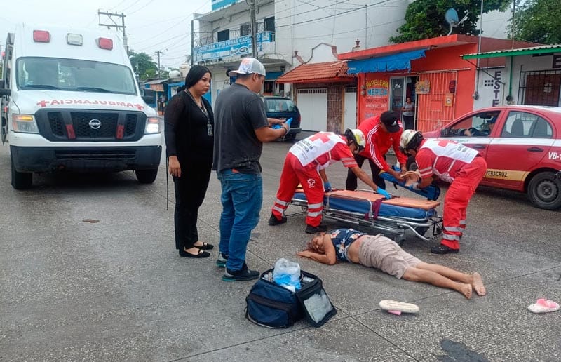 ¡DOÑA EDITH PIERDE LA VIDA EMBESTIDA POR MOTOCICLISTA!