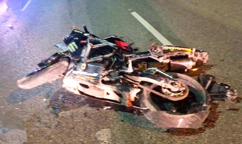 ¡MUERE ESTUDIANTE EN MOTOCICLETAZO!