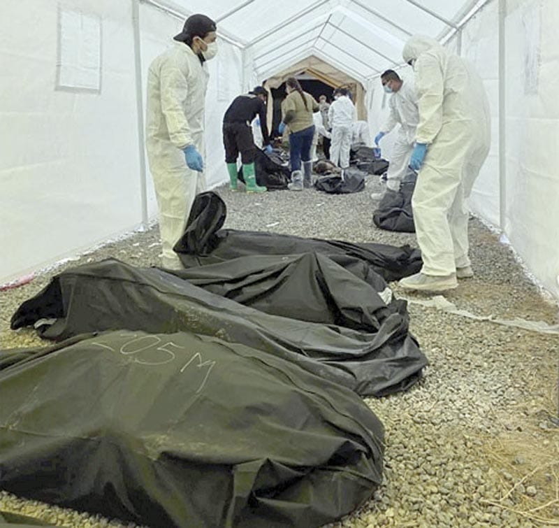 ¡ONU-DH CONDENA HALLAZGO DE 383 CUERPOS EN UN CREMATORIO!