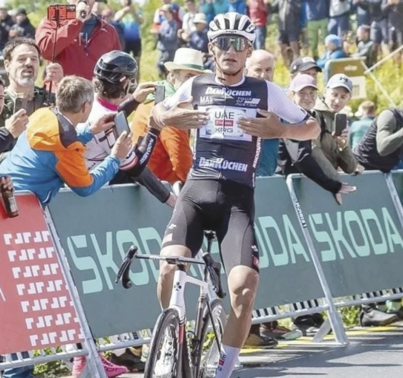 ¡GANA ISAAC DEL TORO TERCERA ETAPA DE TOUR DE AUSTRIA!