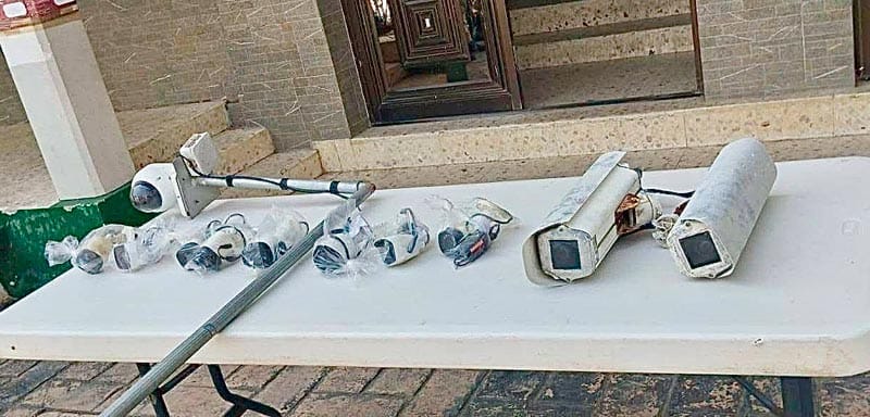 ¡ASEGURAN 16 CÁMARAS DE VIDEO VIGILANCIA EN SEIS COLONIAS!