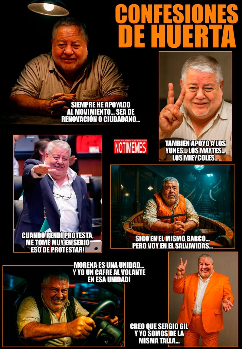 NOTI-MEME | - CONFESIONES DE HUERTA!