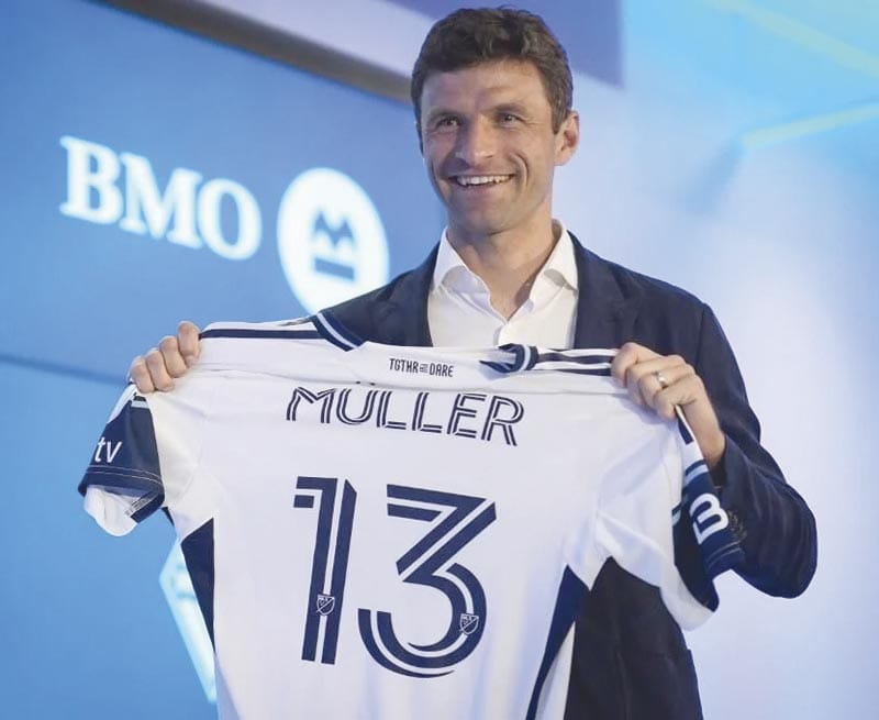 ¡LLEGA MÜLLER CON HAMBRE DE TÍTULOS AL VANCOUVER WHITECAPS EN LA MLS!