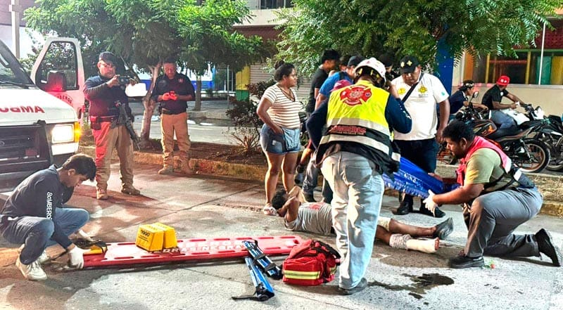 ¡“EL CHOCORROL” HERIDO EN DERRAPÓN EN PIEDRAS NEGRAS!