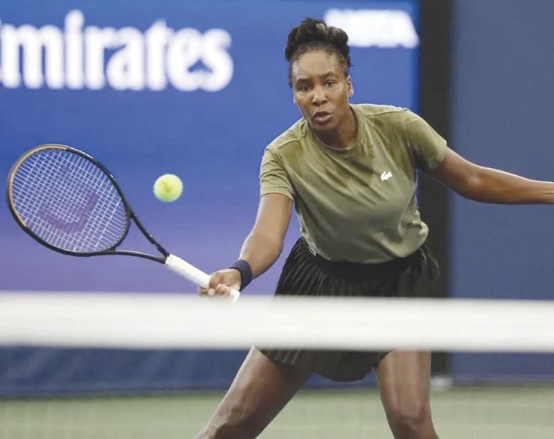 ¡AGRADECE VENUS VOLVER AL US OPEN A SUS 45 AÑOS!