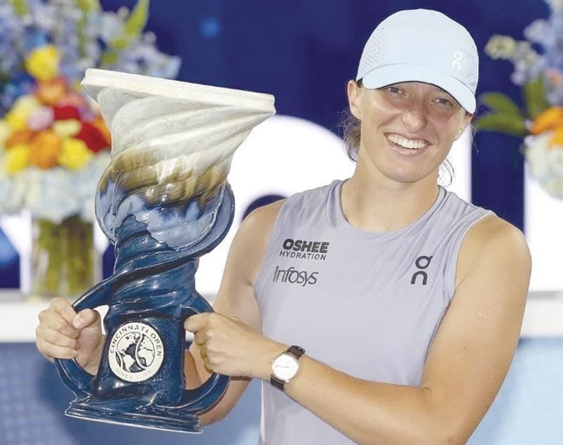 ¡SWIATEK VENCE A PAOLINI Y SE CORONA EN CINCINNATI!