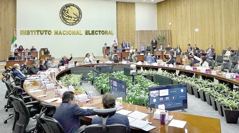 ¡FRENAN PARTIDOS AVAL A GASTO DE INE! - SIN REFORMA ELECTORAL