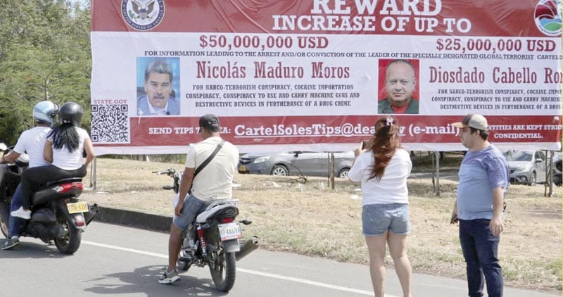 ¡50 MILLONES DE DÓLARES POR NICOLÁS MADURO!