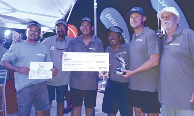 ¡BUCANEROS PESCAN MARLIN DE 188 KGS! - Y SON LOS CAMPEONES…