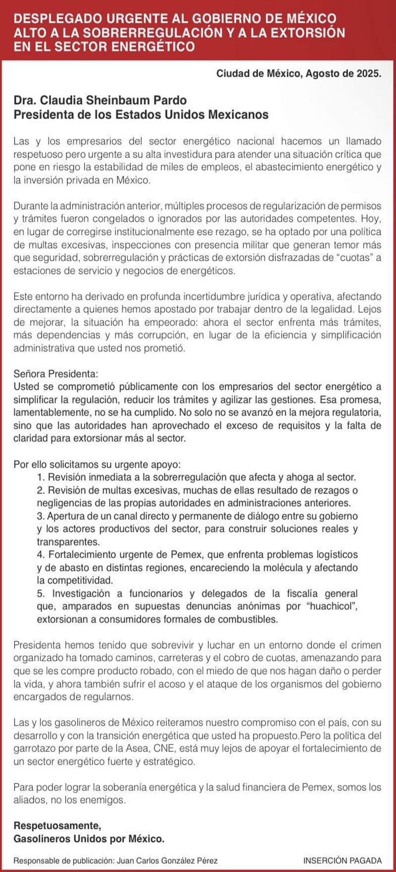 ¡SE PRENDEN! - LOS GASOLINEROS