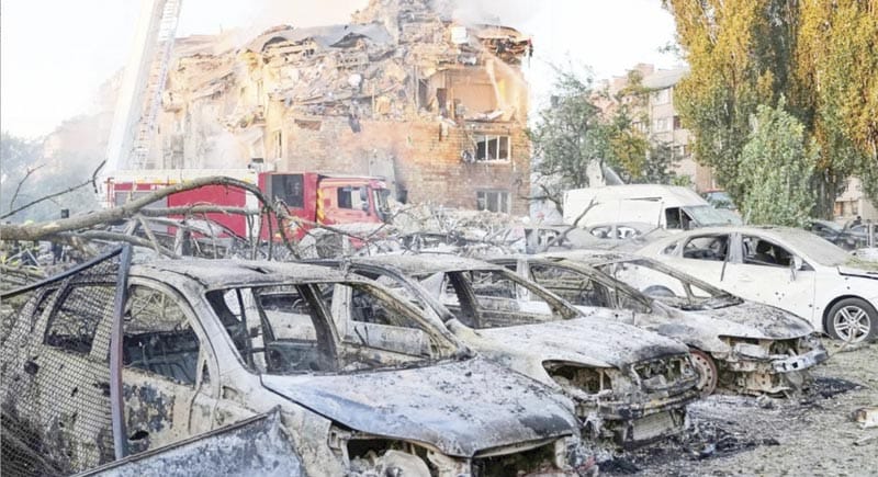 ¡ATACA RUSIA LA CAPITAL DE UCRANIA!