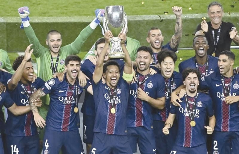¡EL PSG AHORA GANA LA SUPERCOPA DE EUROPA!