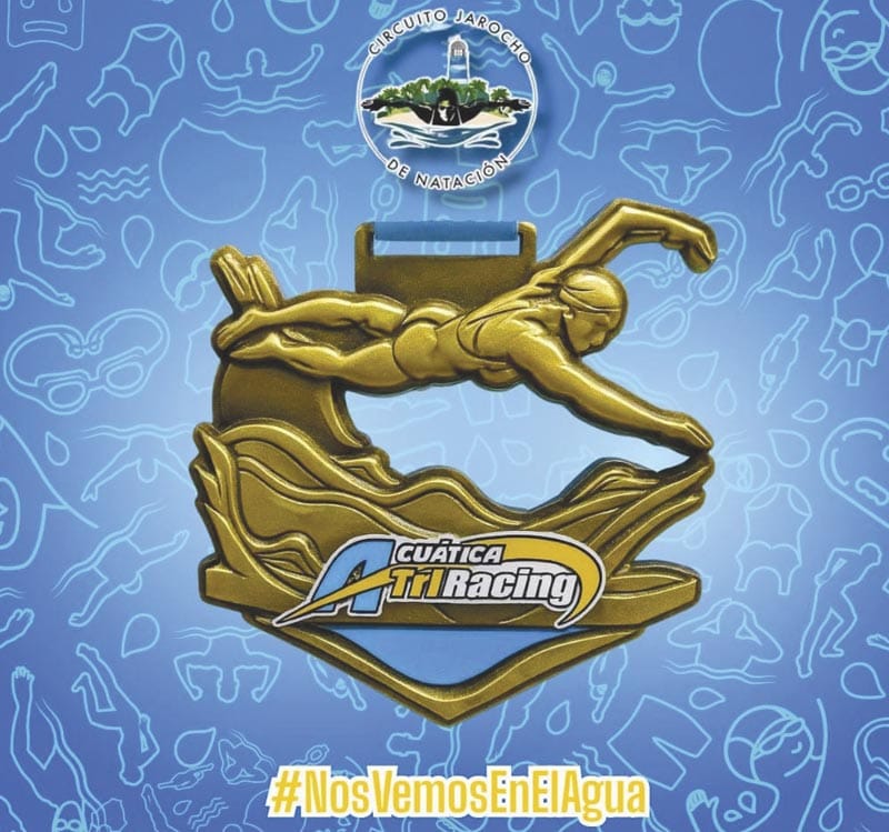 ¡REVELAN MEDALLA PARA TORNEO DE NATACIÓN DE PREEQUIPOS Y NOVATOS!