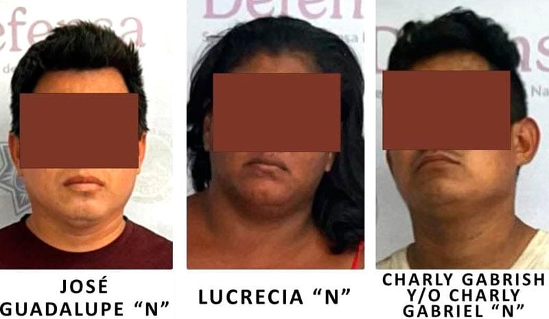 ¡DICTAN PRISIÓN PREVENTIVA A TRES MALOSOS DE AGUA DULCE!
