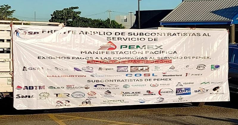 ¡PEMEX NO PAGÓ A CONTRATISTAS! - NI UN PESO