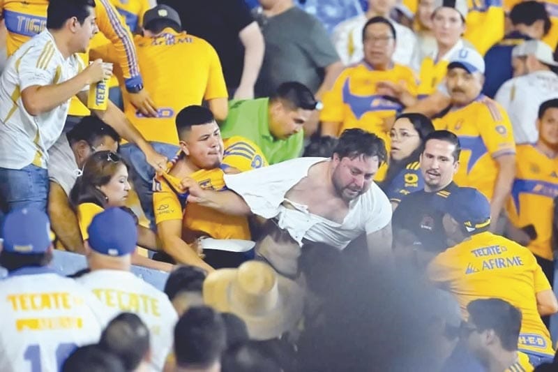 ¡SE ARMÓ LA BRONCA ENTRE AFICIONADOS TIGRES-AMÉRICA!