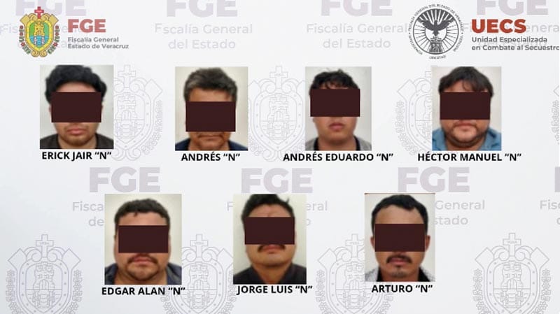 ¡140 AÑOS DE PRISIÓN A BANDA DE SECUESTRADORES Y ASESINOS!