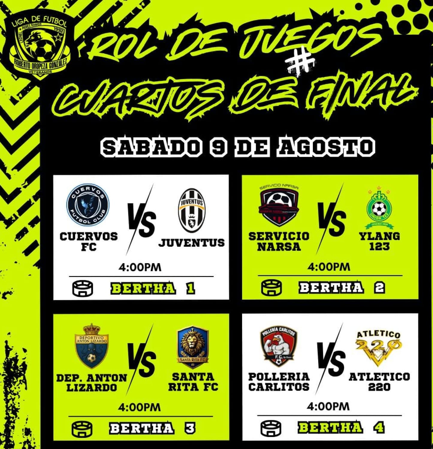 ¡SE JUGÓ LA JORNADA 22 EN LA LIGA OROPEZA!