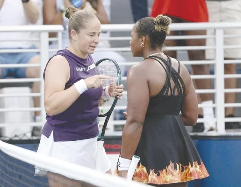 ¡DISCUTEN TOWNSEND Y OSTAPENKO TRAS DUELO EN EL US OPEN!