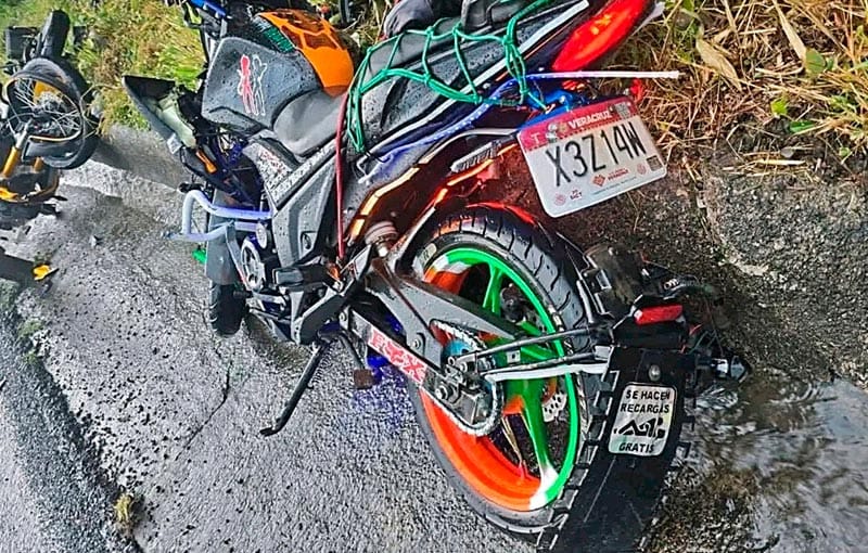 ¡MUERE BIKER EN LA AUTOPISTA!