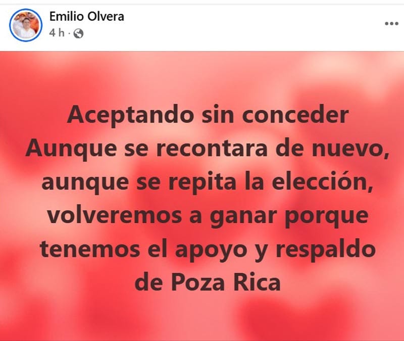 ¡“VOLVEREMOS A GANAR”! - *Responde Emilio a Morena