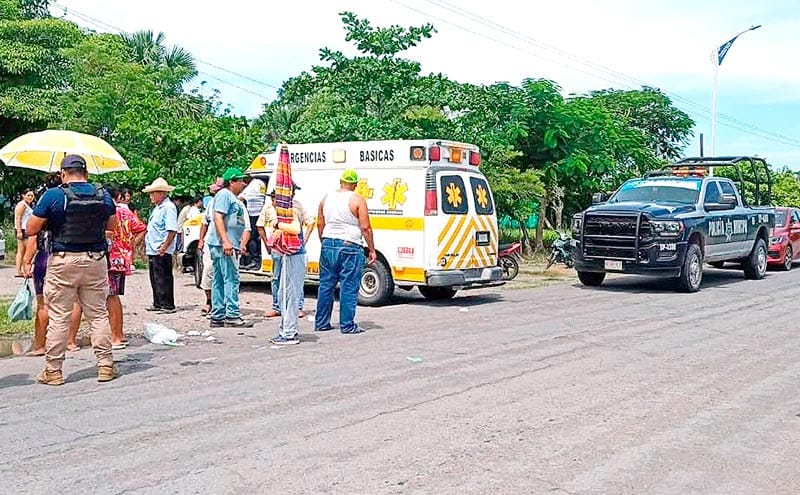 ¡ABUELITO A URGENCIAS ATROPELLADO POR CAFRE!