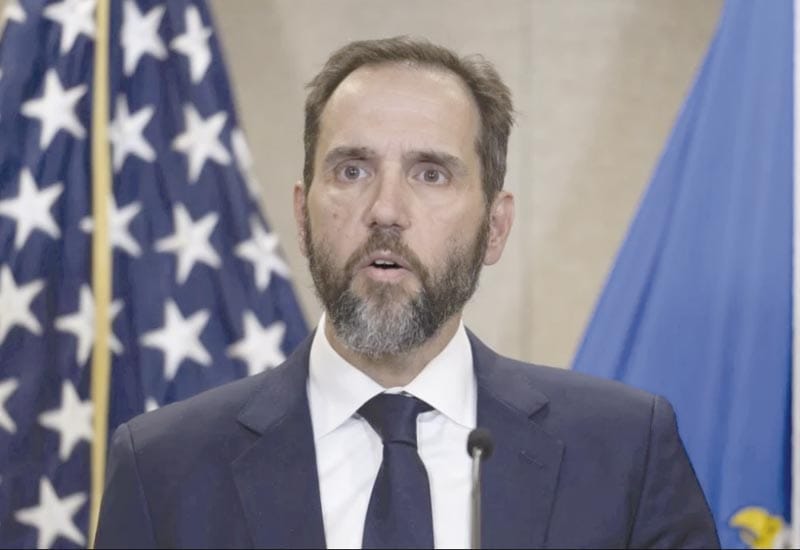 INVESTIGAN AL EXFISCAL DE TRUMP, JACK SMITH, POR PRESUNTA ACTIVIDAD POLÍTICA ILEGAL