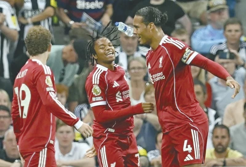 ¡LIVERPOOL BATALLA PARA VENCER AL NEWCASTLE!