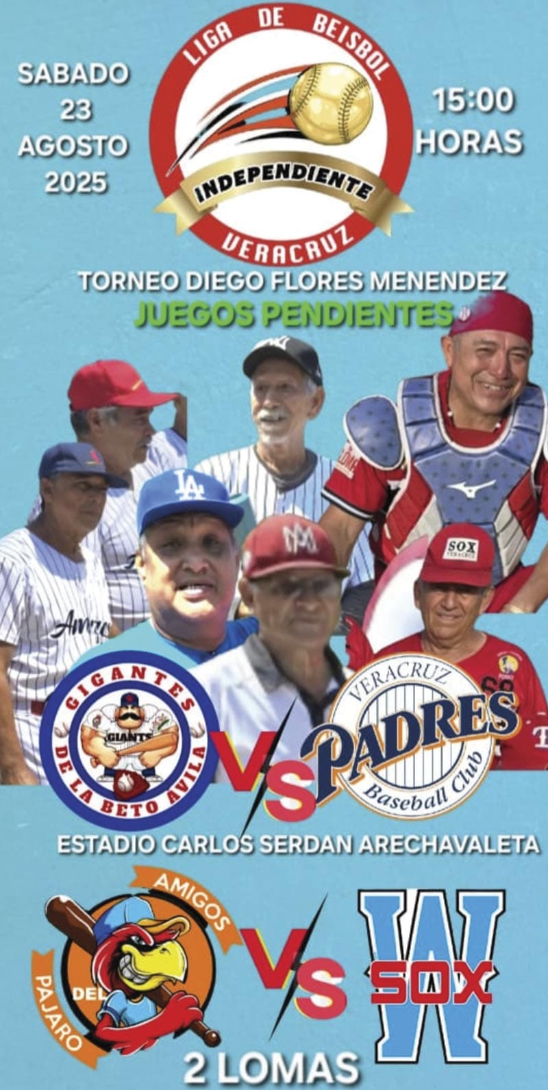 ¡SUFRIDA VICTORIA DE LIGA VERACRUZANA EN LA PELOTA DE VETERANOS, 58 Y MÁS!