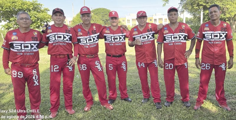 ¡LIGA VERACRUZANA FRENTE A LOS MEDIAS BLANCAS!