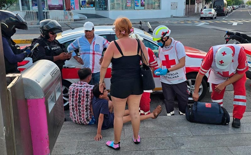 ¡MENOR ATROPELLADO FRENTE AL AQUARIUM!