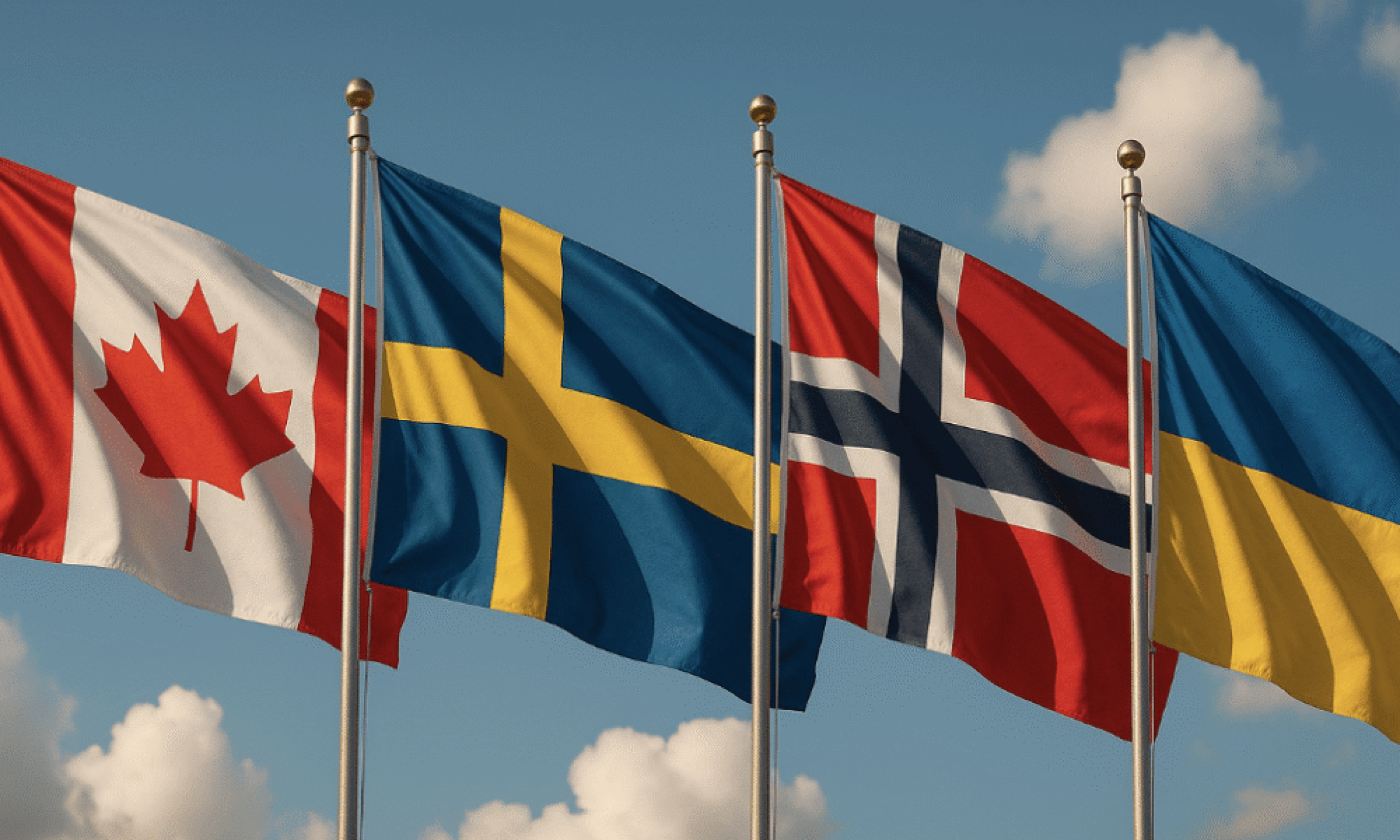 ¡CANADÁ, SUECIA Y NORUEGA LE ECHAN LA MANO A UCRANIA!