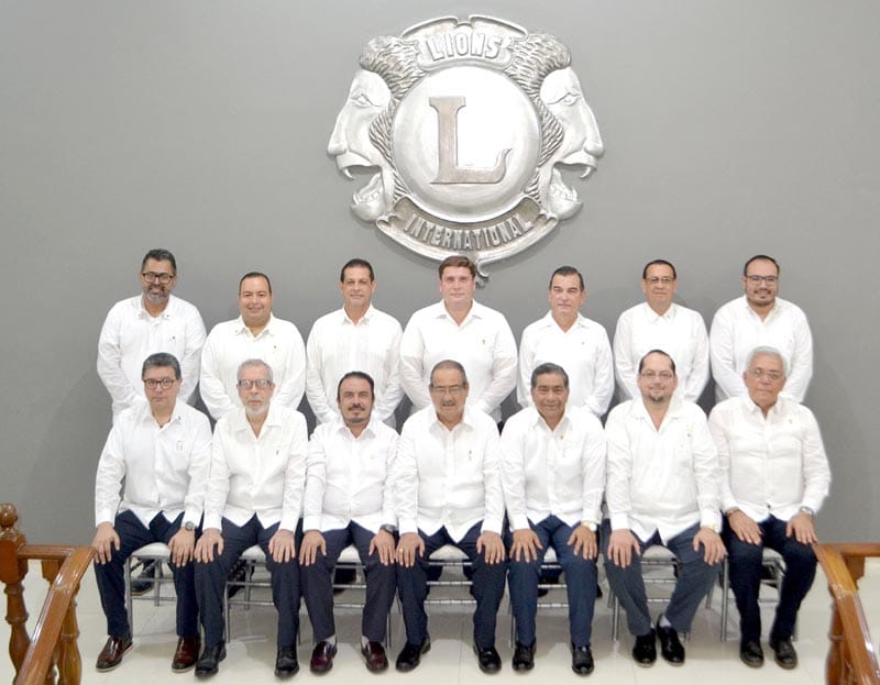 NUEVA DIRECTIVA DEL CLUB DE LEONES VERACRUZ AC