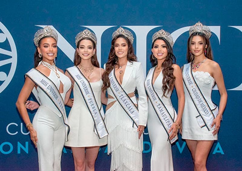 REINAS DE MISS UNIVERSE MÉXICO VISITAN VERACRUZ