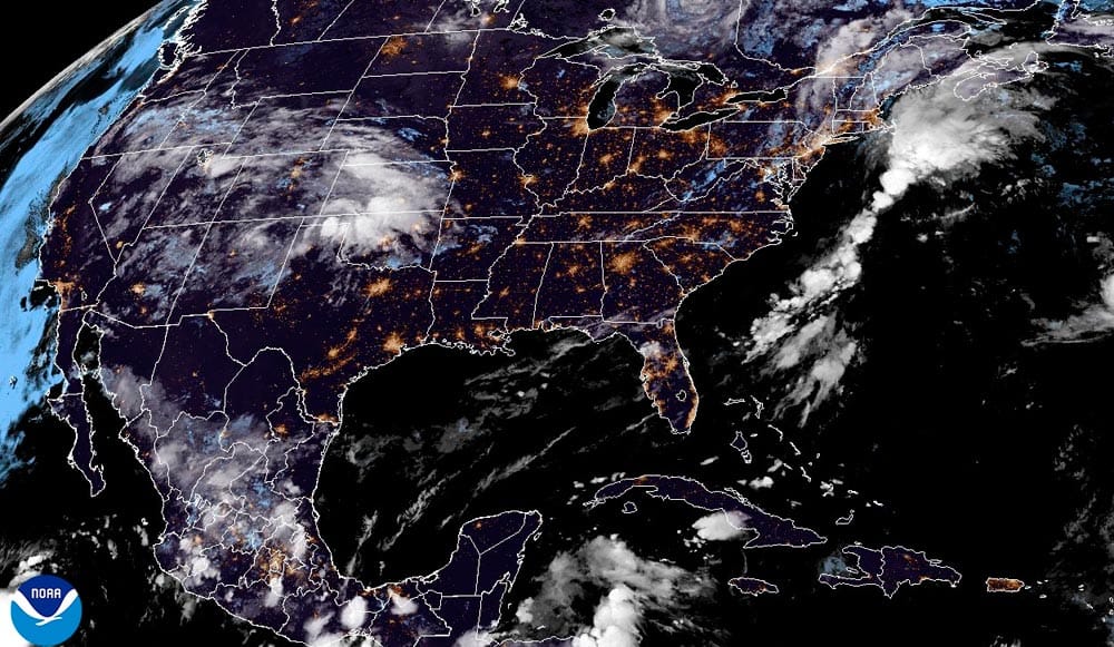 ¡INGRESA DISTURBIO TROPICAL AL ORIENTE DEL CARIBE! - *LÍNEA FRONTAL EN EL NORESTE DEL GOLFO DE MÉXICO
