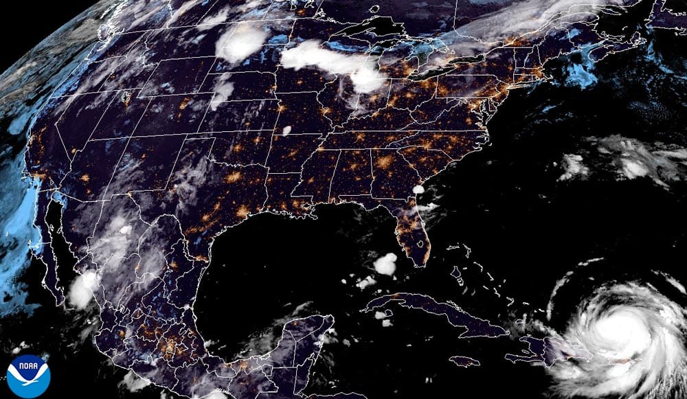 ¡"ERIN" SE PUSO INTENSO; PERO MUY LEJOS DEL GOLFO DE MÉXICO! - *HUMEDAD, BOCHORNO Y SOPLANDO DEL ESTE.