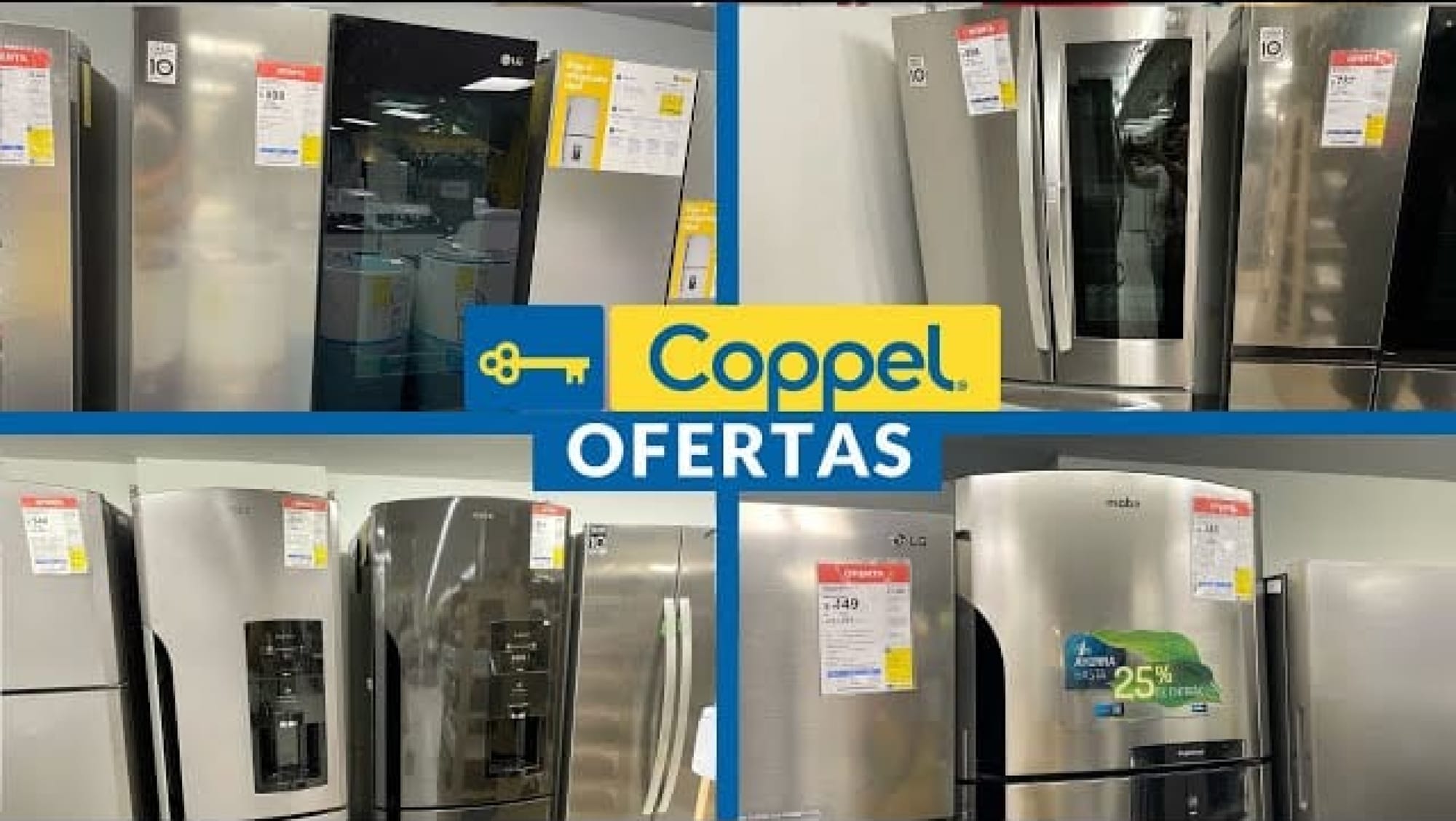 ¡ROBAN CARGAMENTO DE REFRIGERADORES DE COPPEL!